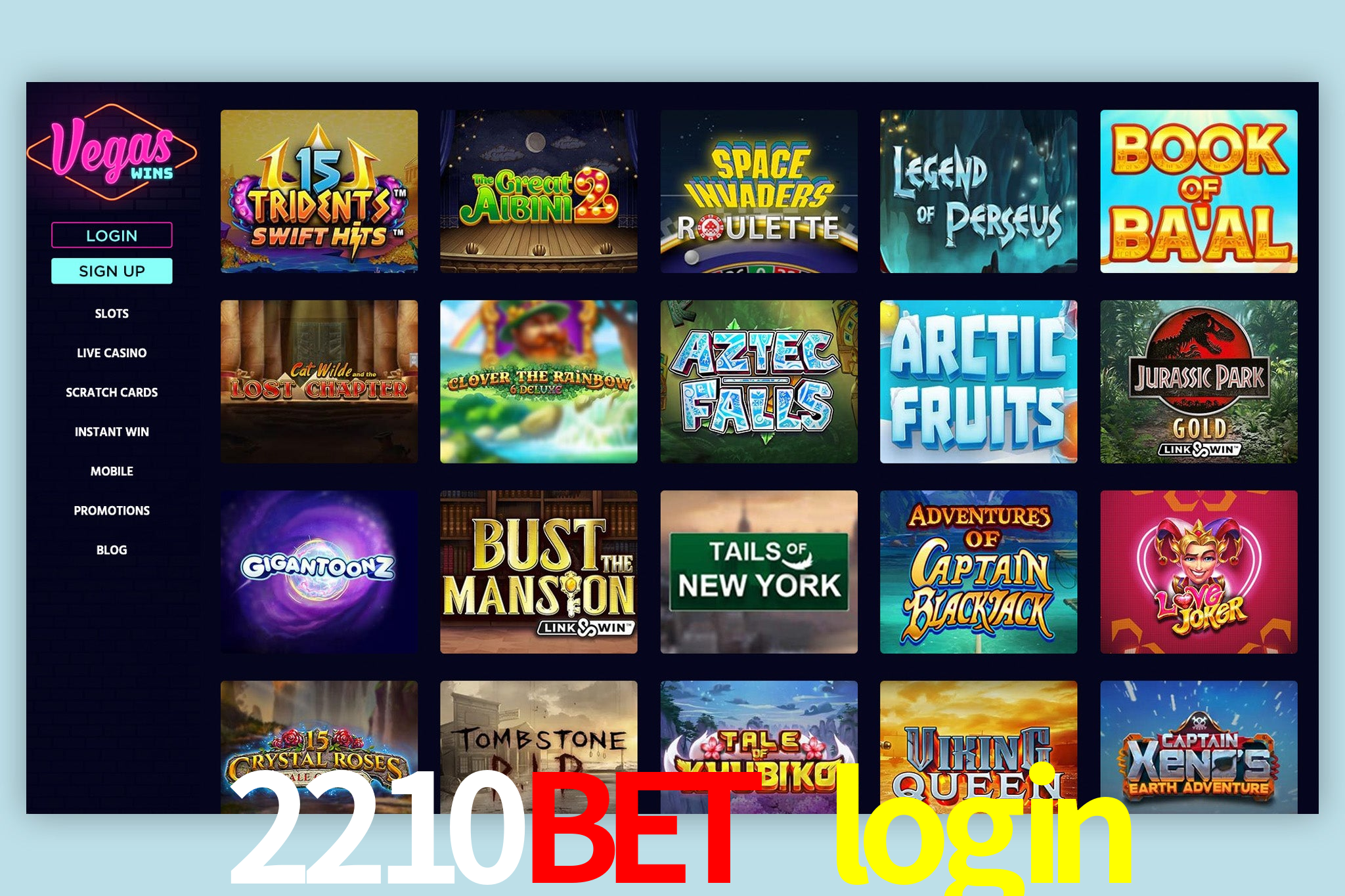 Bônus 2210bet login